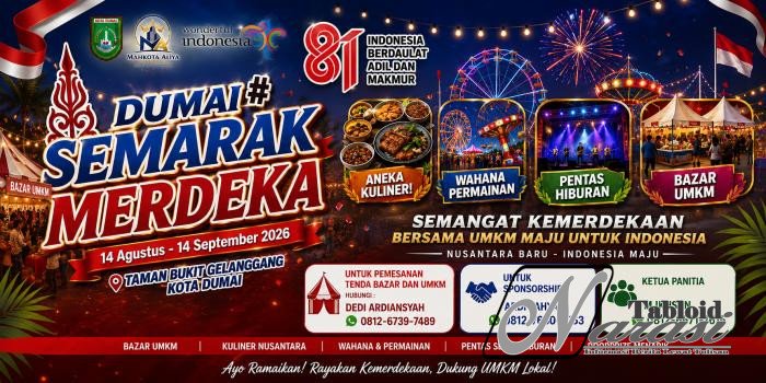 Dumai Hadirkan Kuliner, Hiburan, dan UMKM