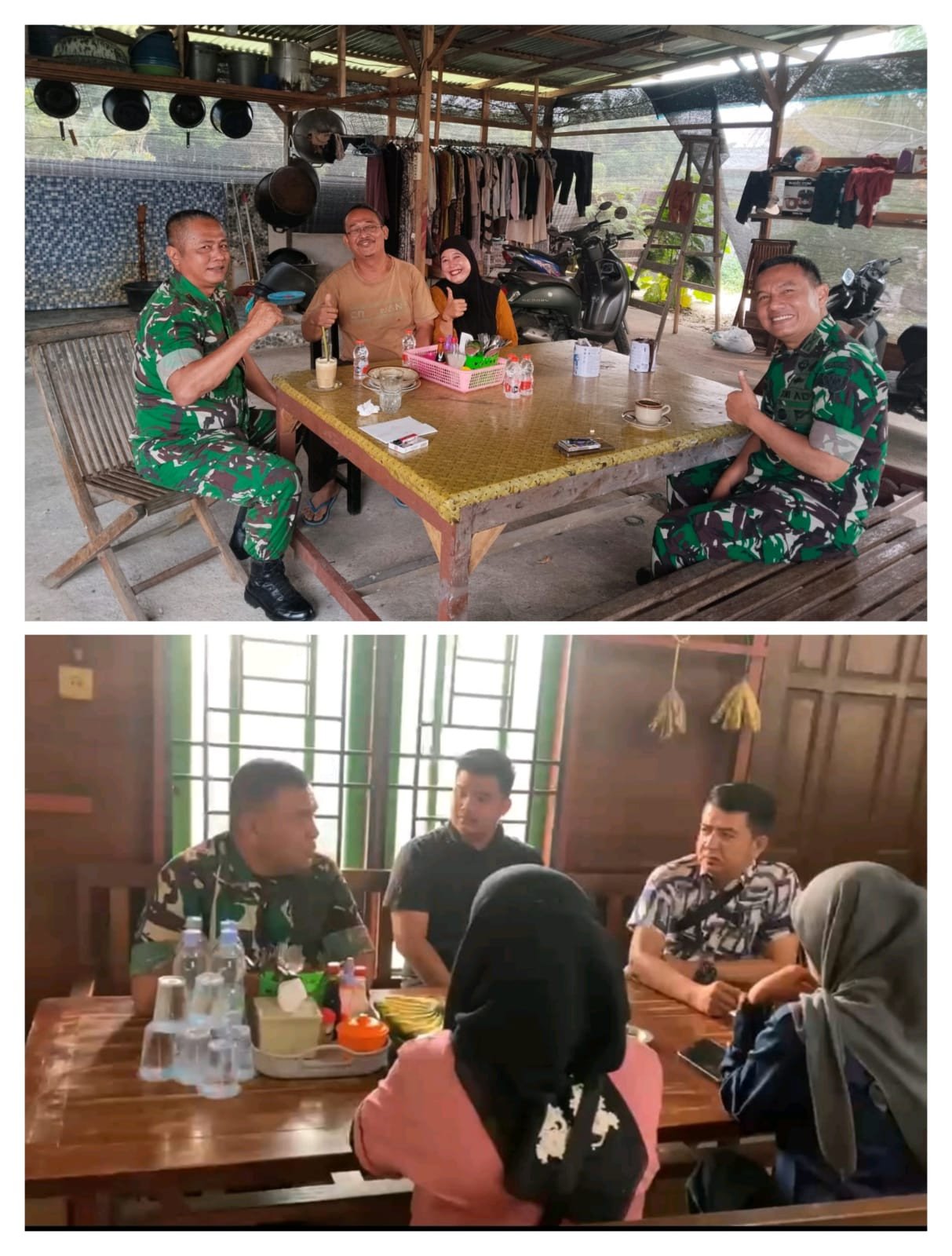 Tim Mabes TNI Edukasi Warga Koto Baru Cegah Karhutla