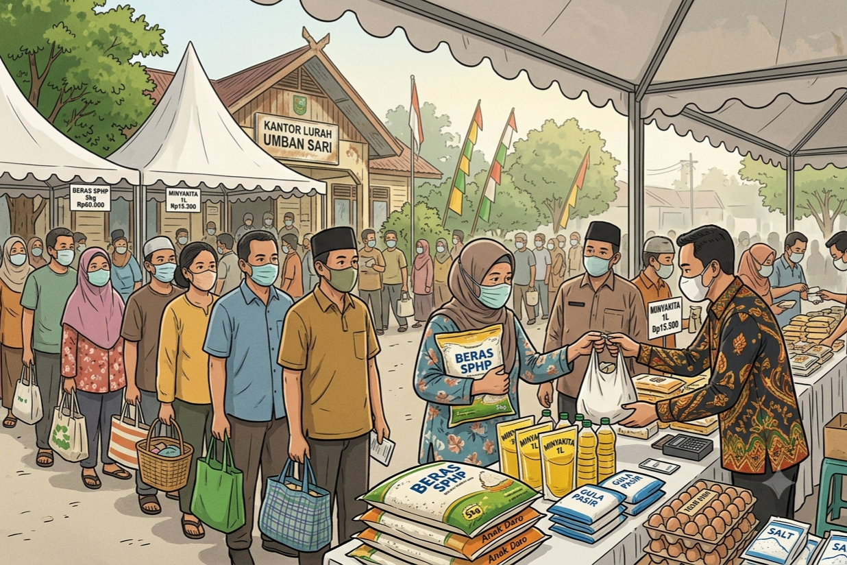 Pemprov Riau Gelar Operasi Pasar Murah