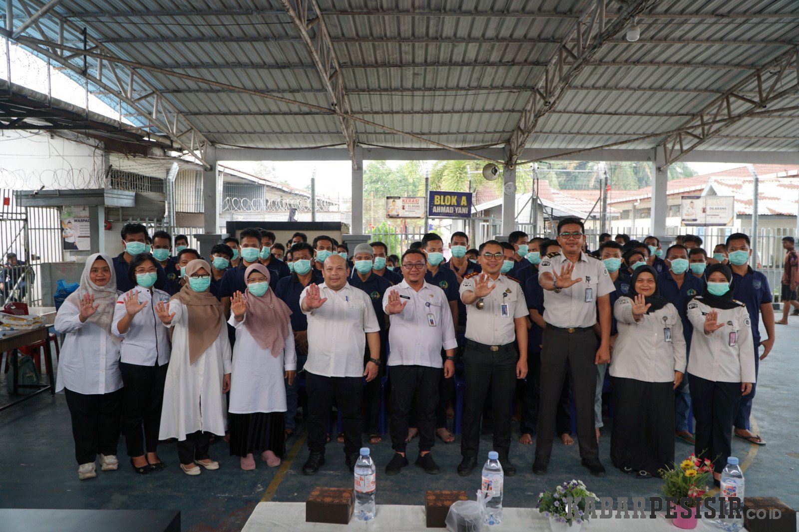 Rutan Dumai Libatkan Dinas Kesehatan dan Puskesmas