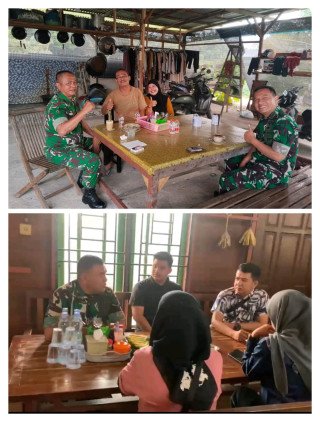 Tim Mabes TNI Edukasi Warga Koto Baru Cegah Karhutla