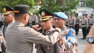 Kompol Syahrizal Resmi Jabat Waka Polres Inhu