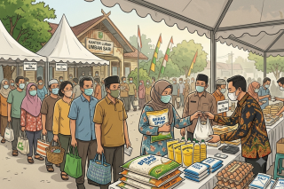 Pemprov Riau Gelar Operasi Pasar Murah