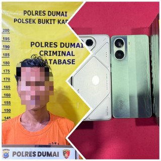 Polsek Bukit Kapur Ungkap Kasus Curat