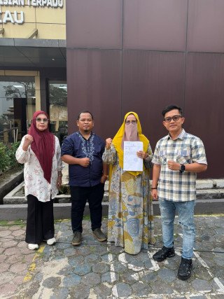 Uang Rp340 Juta Diserahkan, SHGB Tak Kunjung Terbit, TAPAK Riau Kawal Laporan ke Polda Riau