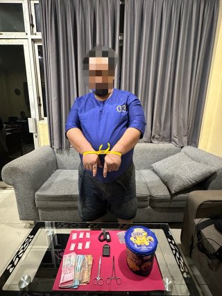 Satresnarkoba Polres Dumai Ungkap Kasus Dugaan Peredaran Sabu