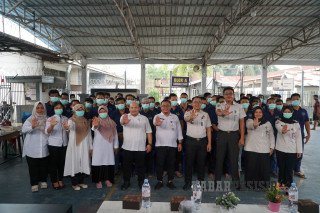 Rutan Dumai Libatkan Dinas Kesehatan dan Puskesmas